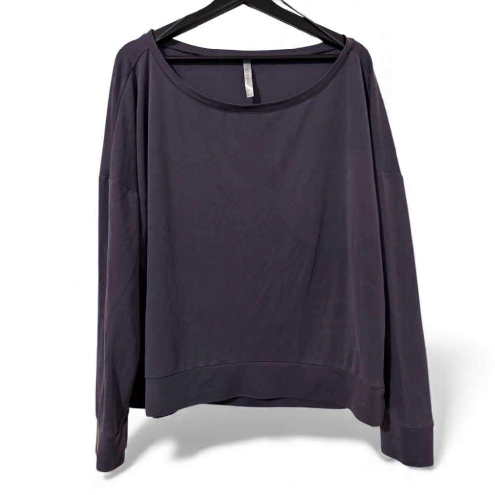 Fabletics Dark Purple Long Sleeve